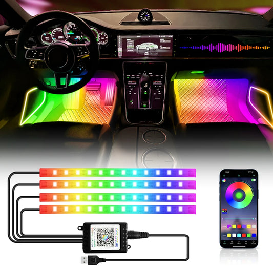 NightShift LED Interior Light Kit — App Controlled Ambient Lighting